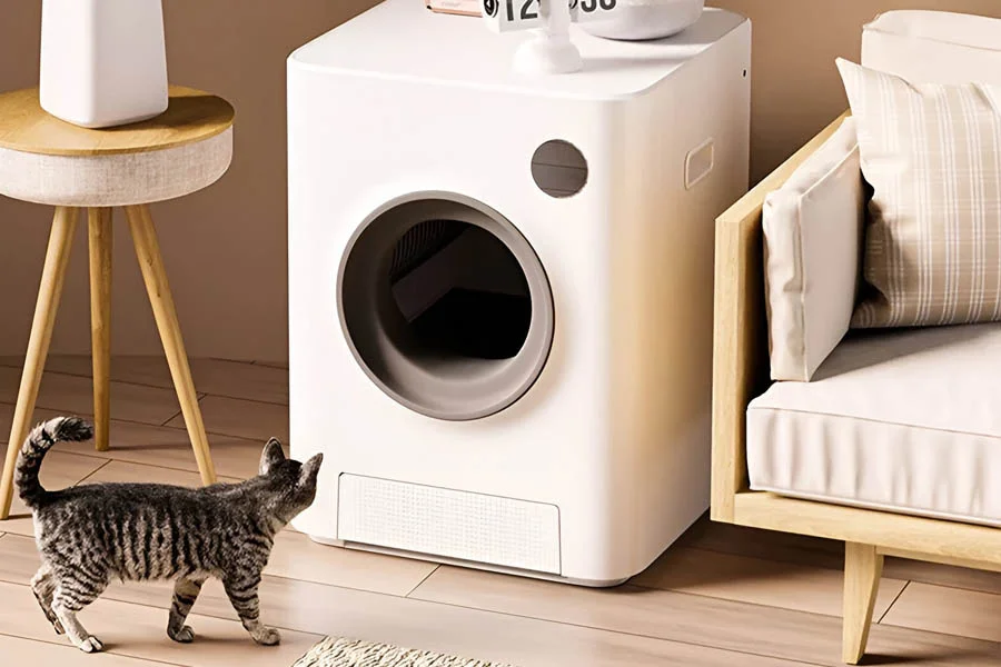 electric cat box